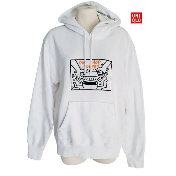Uniqlo Other - KEITH HARING x TOKYO 80s Art Pop Shop Long Sleeve Sweat Pullover Hoodie M